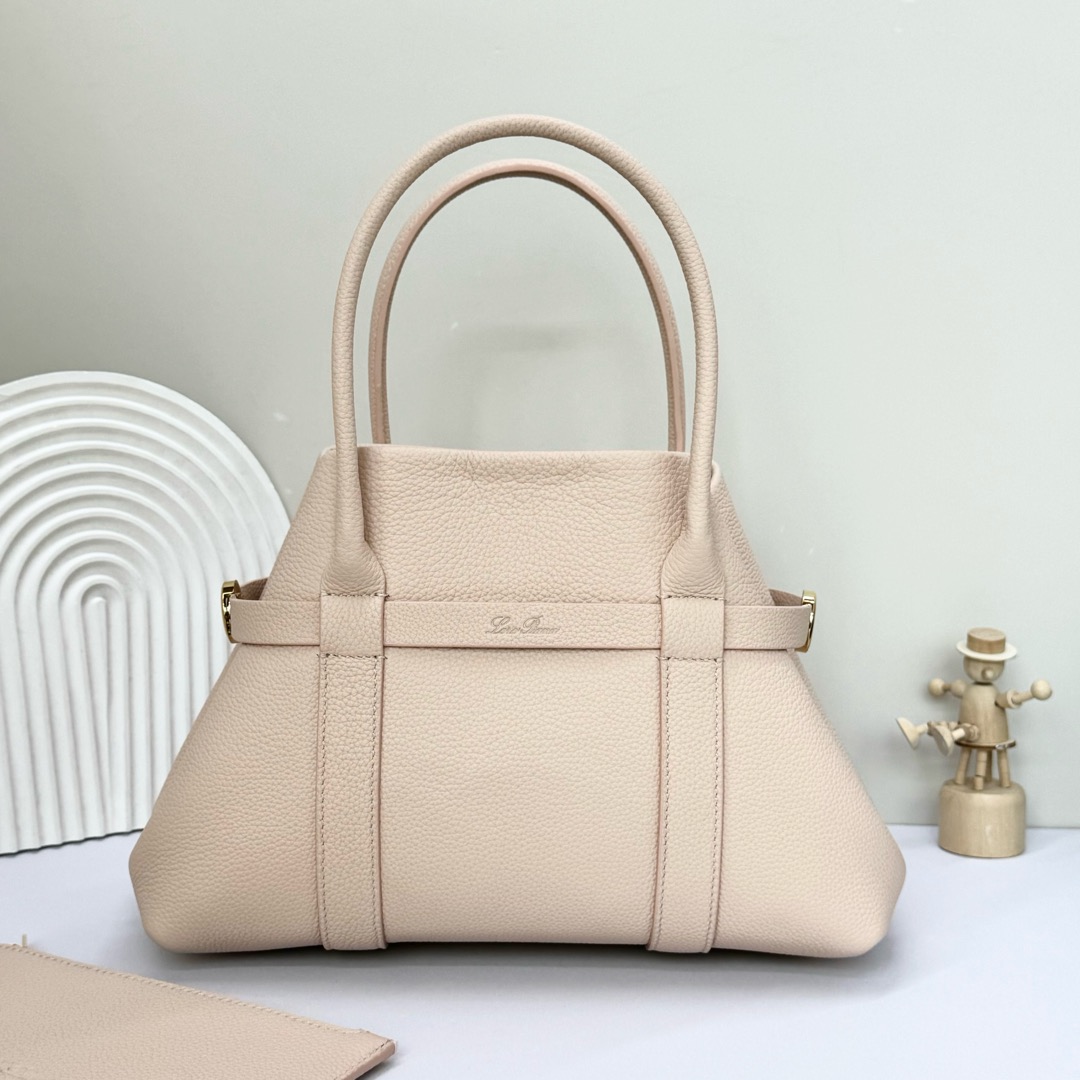 Loro Piana Ghiera Shoer Small Shopping Bag FAO7473