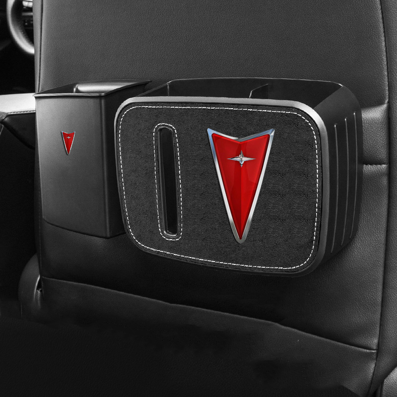 Car Multi-Compartment Garbage Storage Box