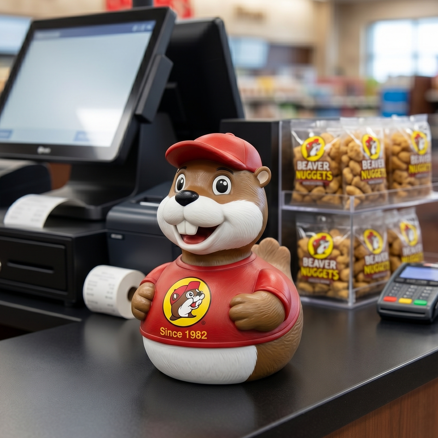 Classic Road Trip Beaver Mascot – Since ’82 Vintage Style Edition