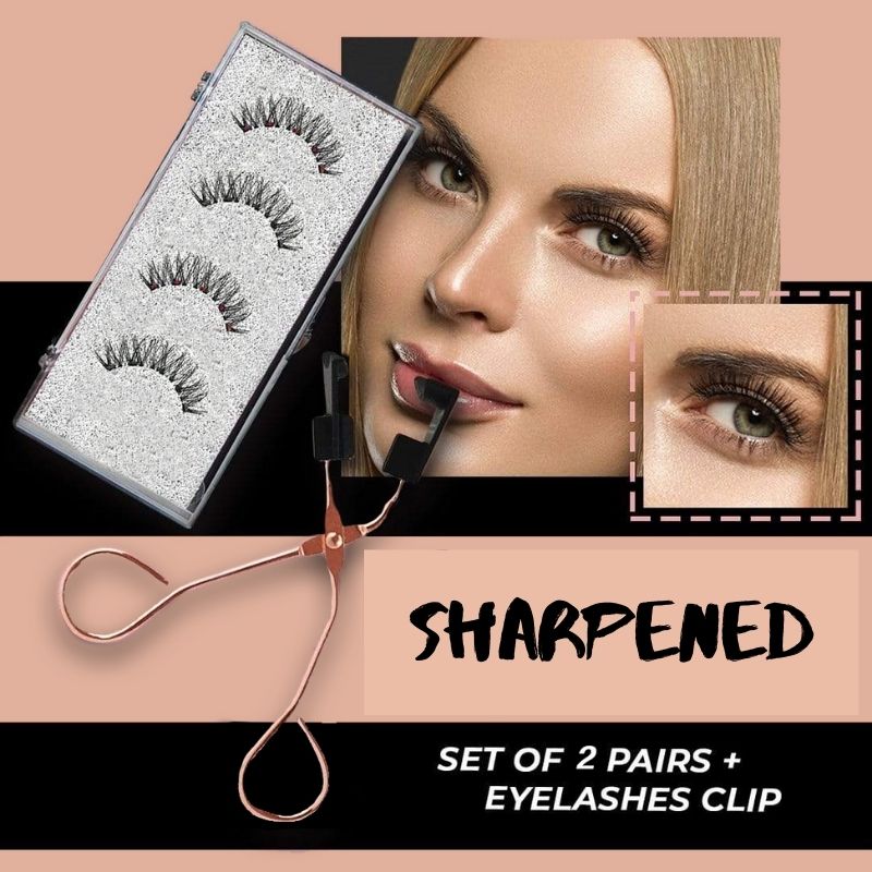 🔥ONLY $9.99/PAIRS🔥REUSABLE MAGNETIC EYELASH KIT