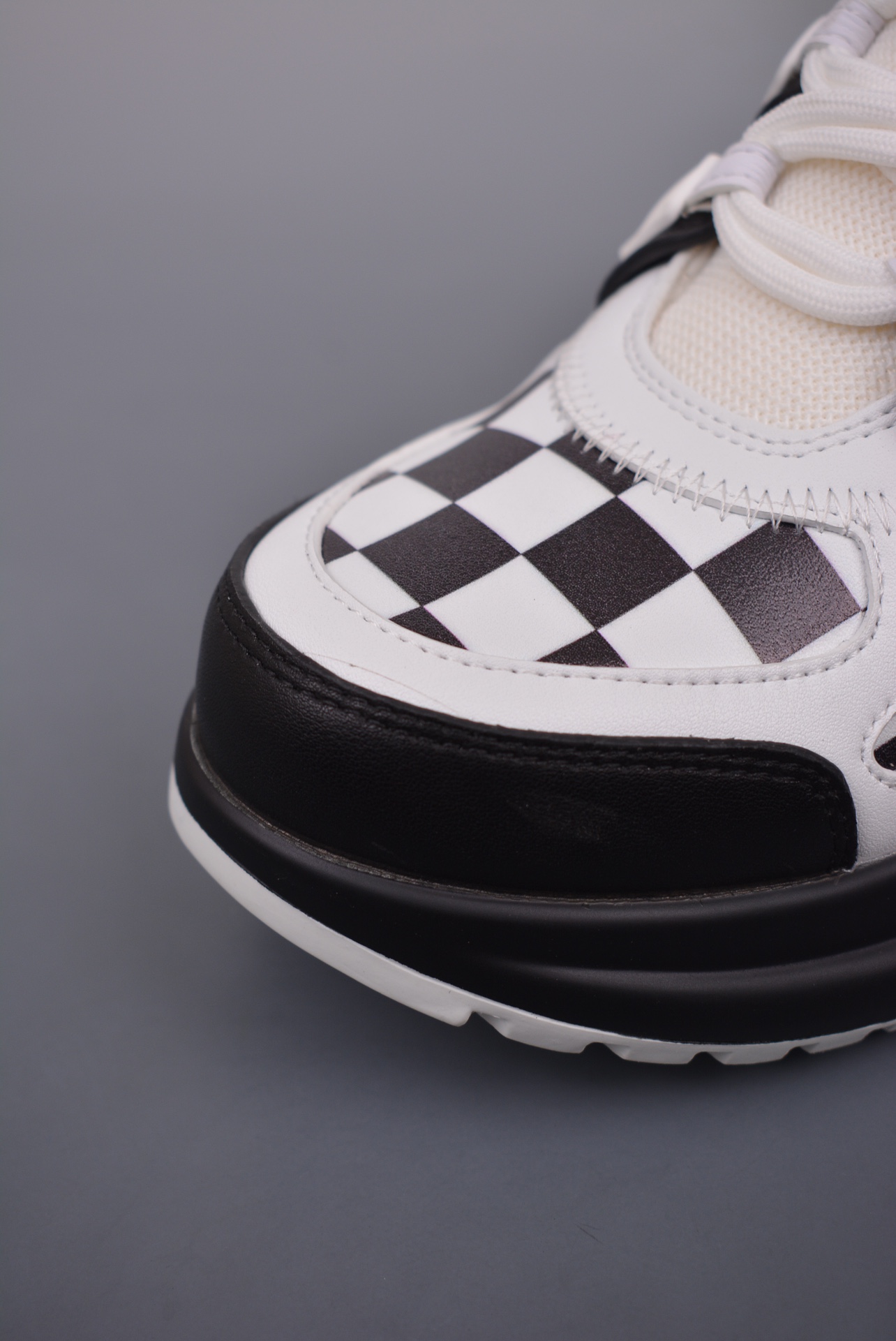 Louis Vuitton Archlight Sneakers Black and White Plaid