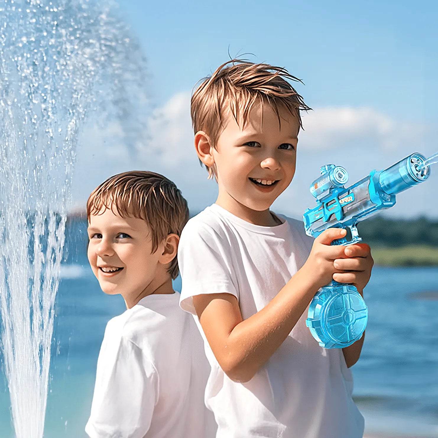Electric toy water gun---The favorite of children in summer