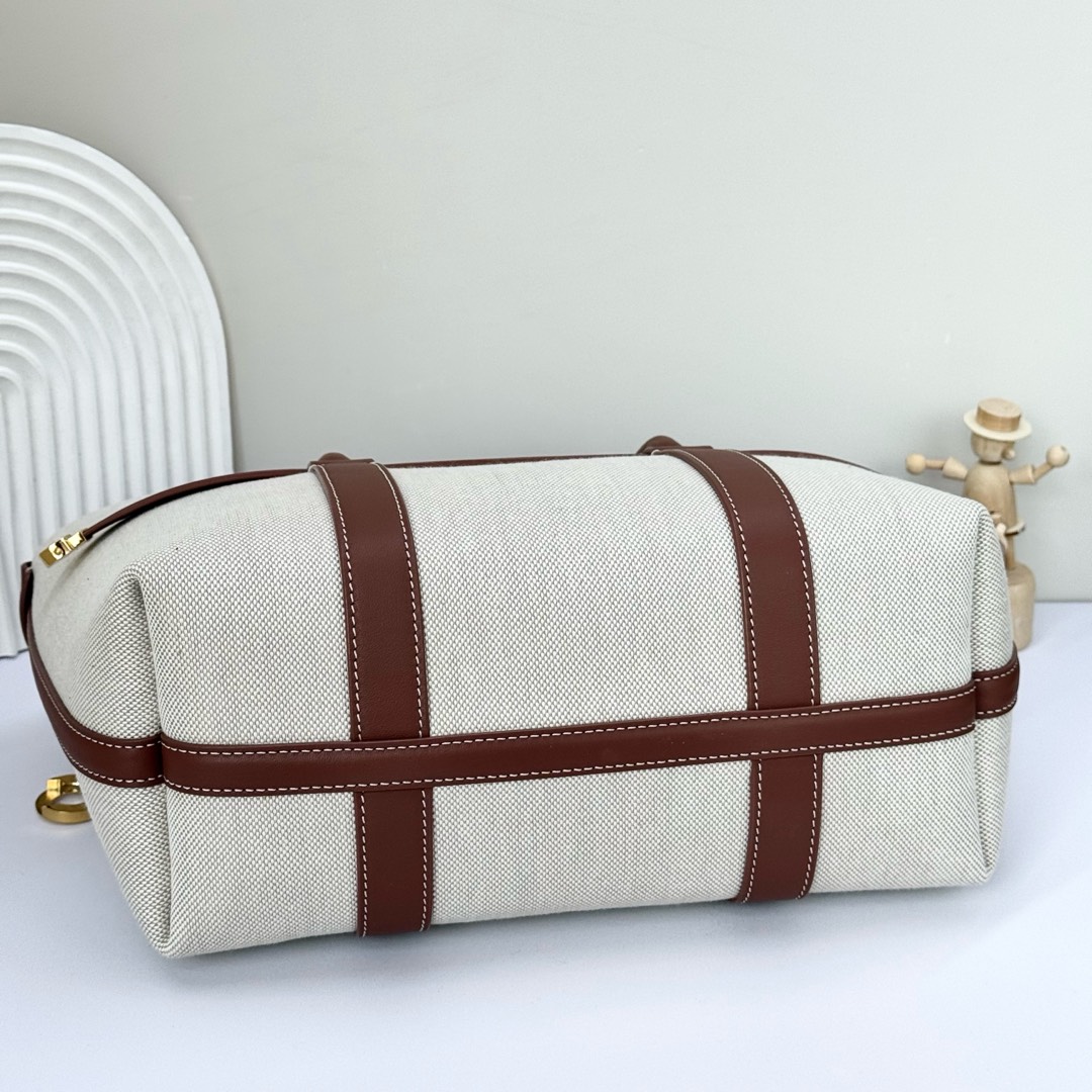 Loro Piana Ghiera Shoer Small Shopping Bag FAO7473