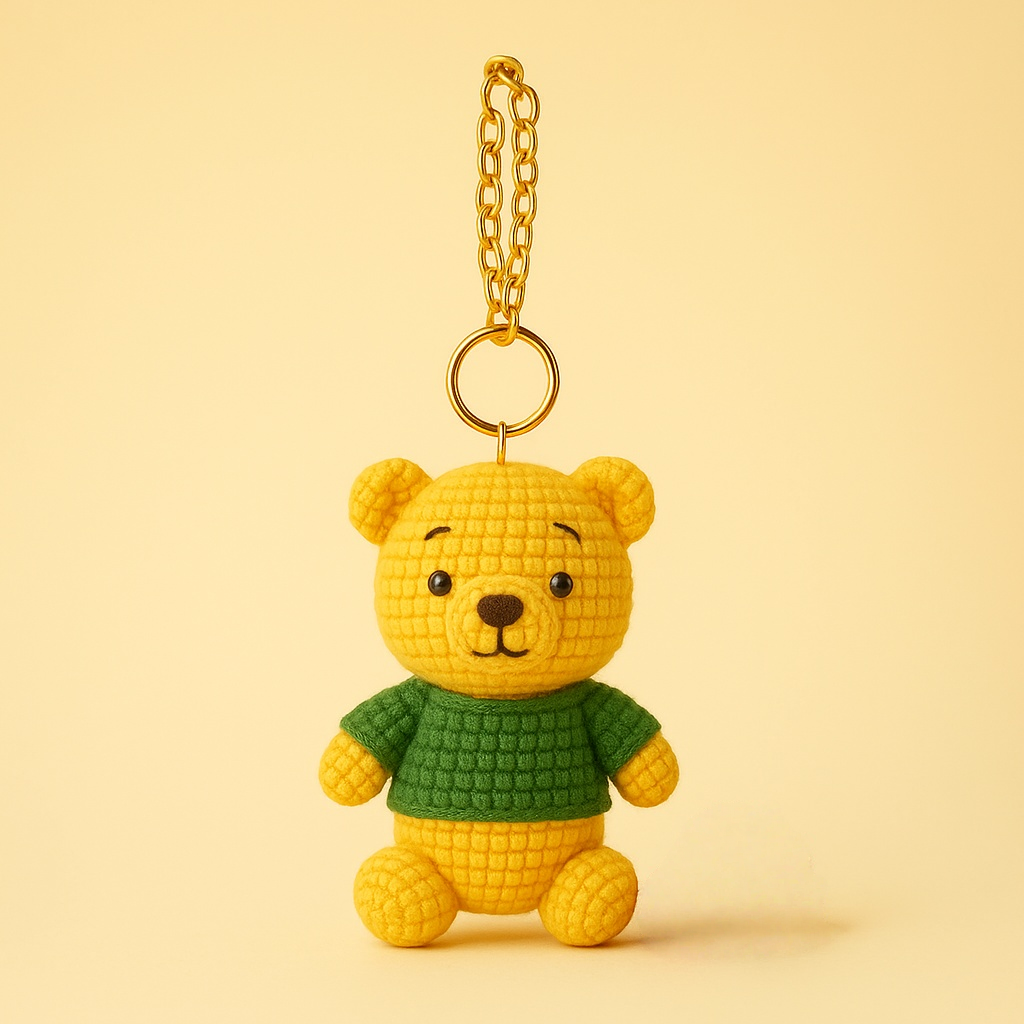 Bear keychain