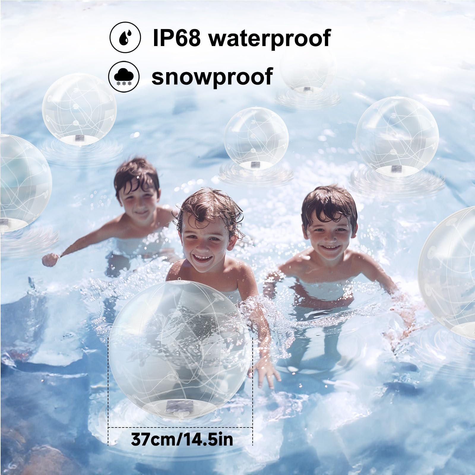 🔥Last day 48% OFF - Solar Floating Pool Lights