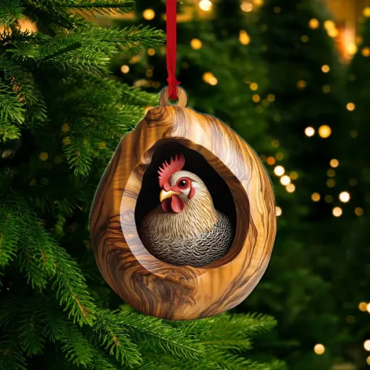 Fun Farm Christmas Ornament