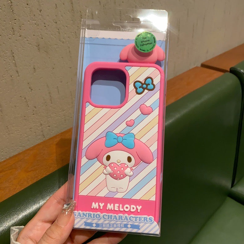 Sanrio Silicone Cute Kawaii Phone Case