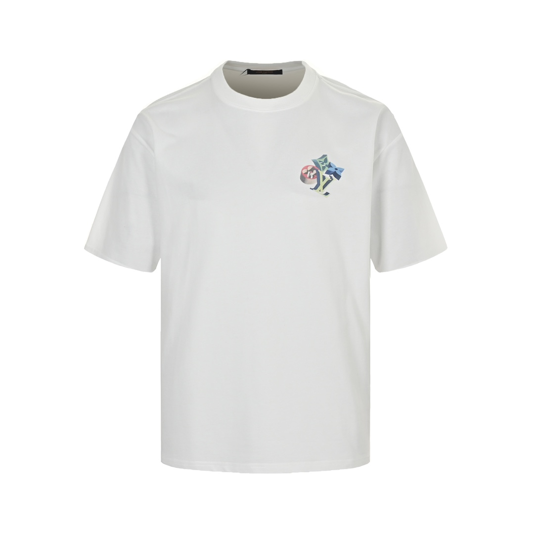 Louis Vuitton 24ss 3D monogram print short sleeves