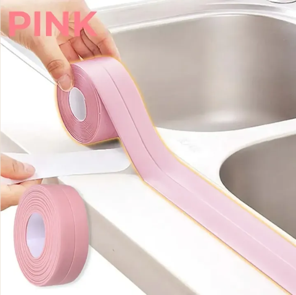 Waterproof Self Adhesive Caulk Strip Tape Sealer (10.5FT) For Kitchen, Bathroom & More