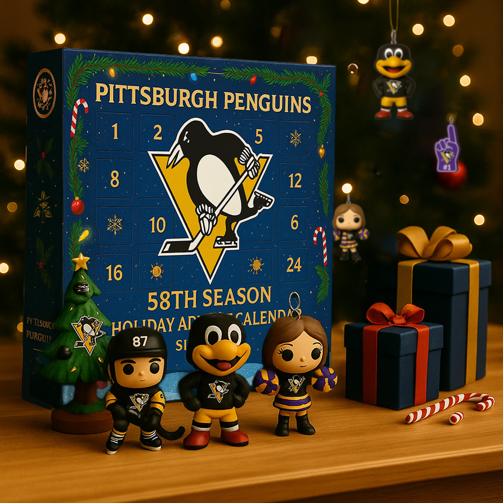 Pittsburgh Penguins 58th Season Holiday Advent Calendar 2025