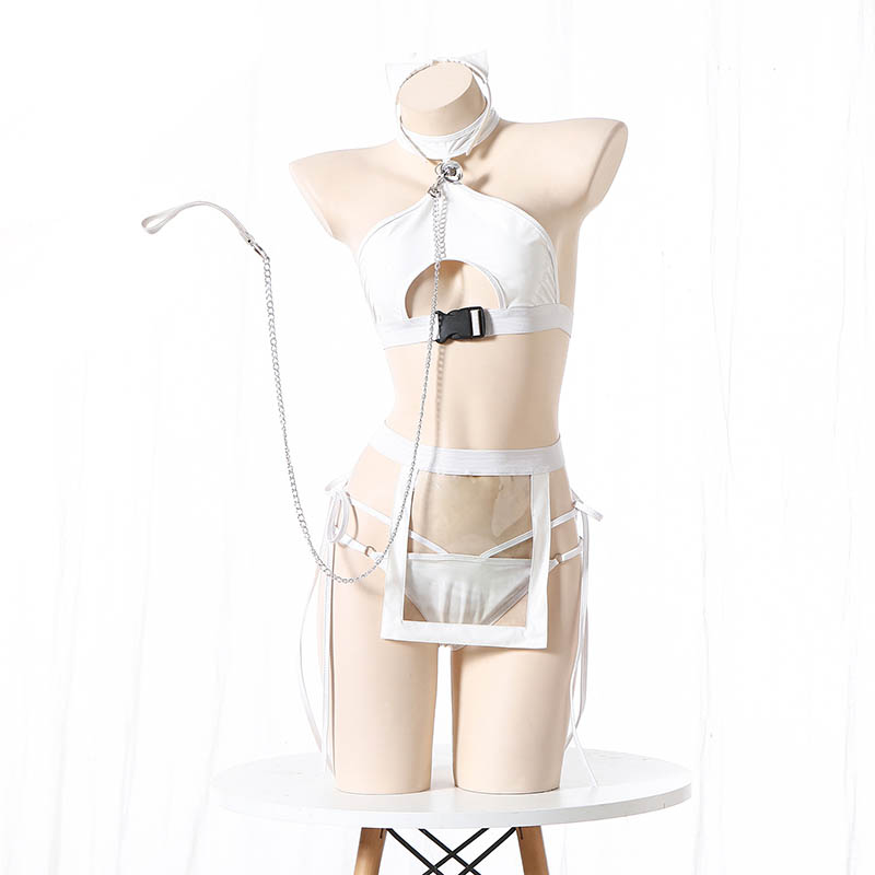 Cosplay Lace up Kitty Sexy Lingerie