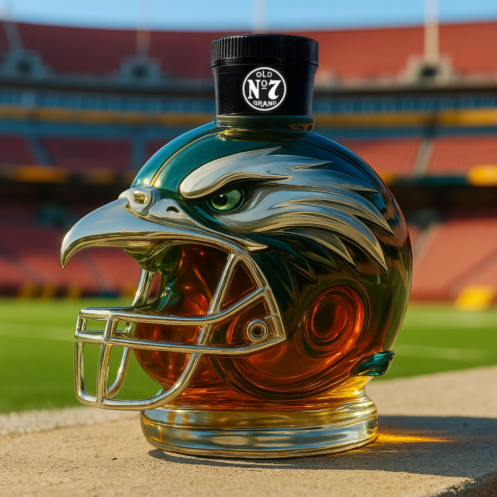 Philadelphia Eagles Collector’s Whiskey Decanter