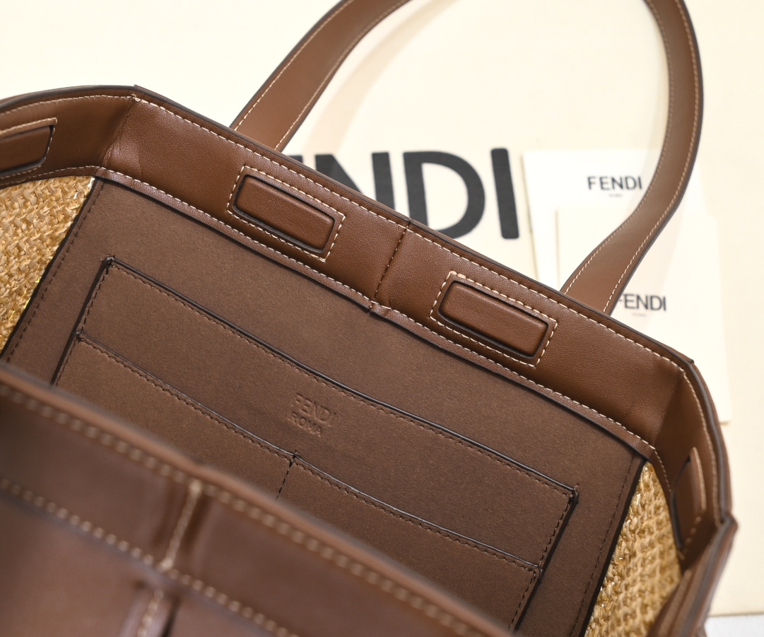 FENDI Origami Classic Monogram Folding Bag 6654