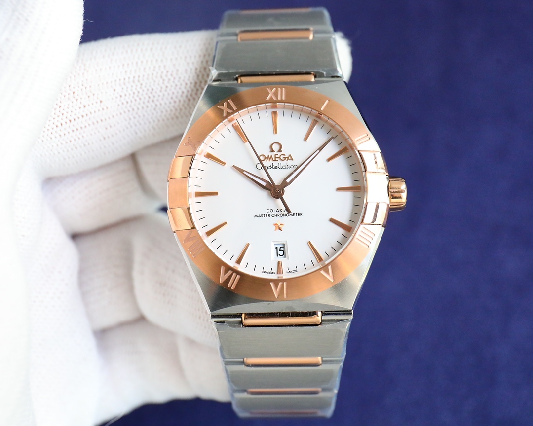 Omega fifth generation constellation series men's watch