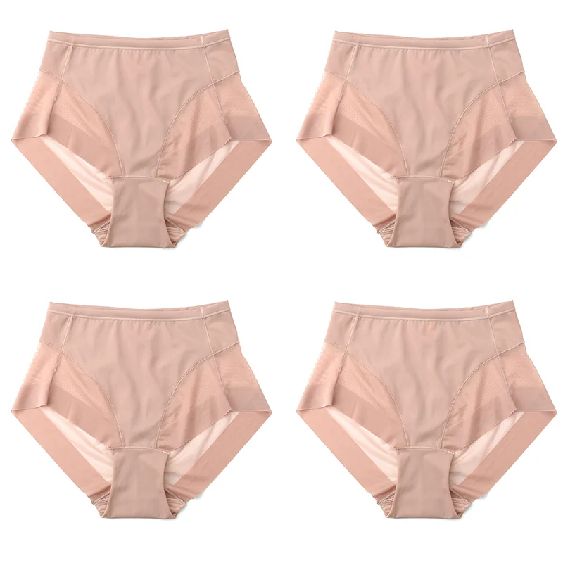 💥Today's Promotion-[SAVE 50% OFF]--High Waist Leak proof Ice Silk Seamless Shaping Briefs(2PCS/SET)--BUY 2 GET 10% OFF & FREE SHIPPING