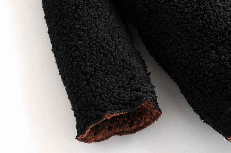 Women's Fashionable Terry Double-Sided Lazy Coat