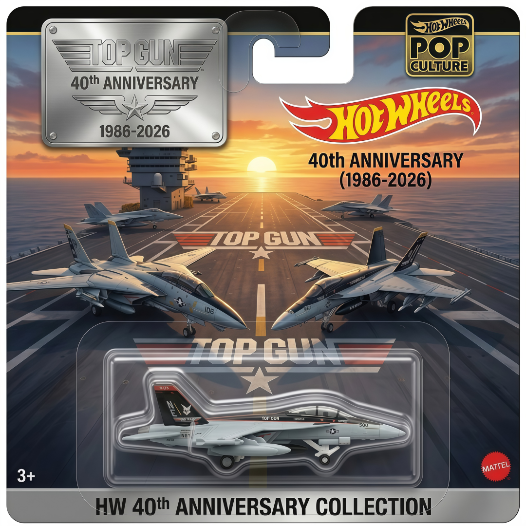 Hot Wheels x Top Gun 40th Anniversary limited edition