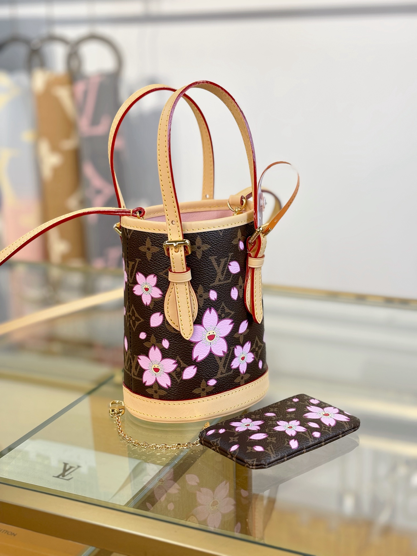 Louis Vuitton x TM NANO BUCKET Handbag M13417