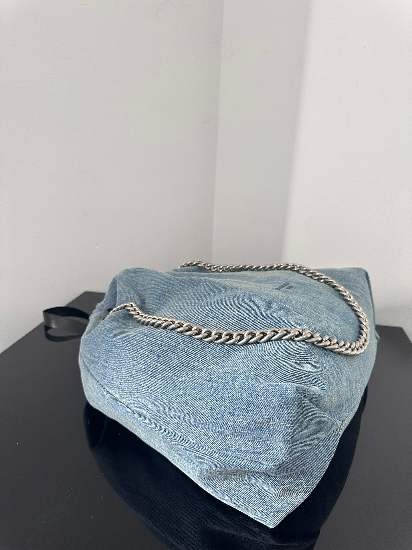 Balenciaga crushtote denim handbag 0305