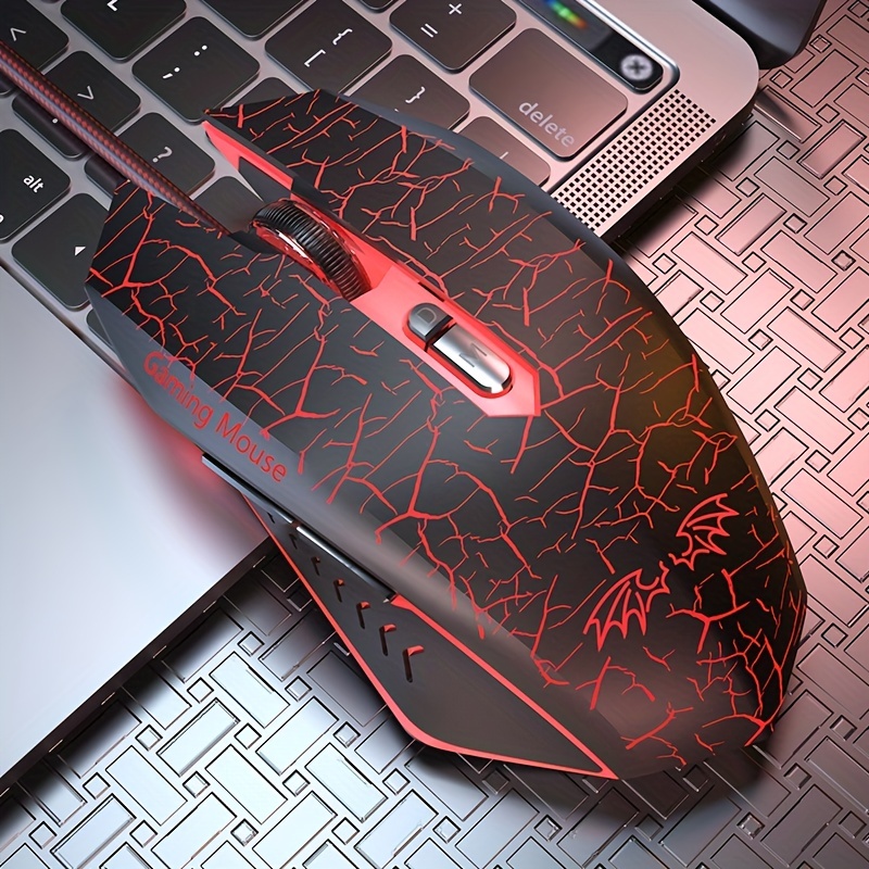 8000DPI Ergonomic Wired Esport Mouse USB Mouse Gaming RGB Mause Gamer Mouse 7 Button LED Silent Mice For PC Laptop Computer Gift For Birthday/Valentines/Easter/Boy/Girlfriends