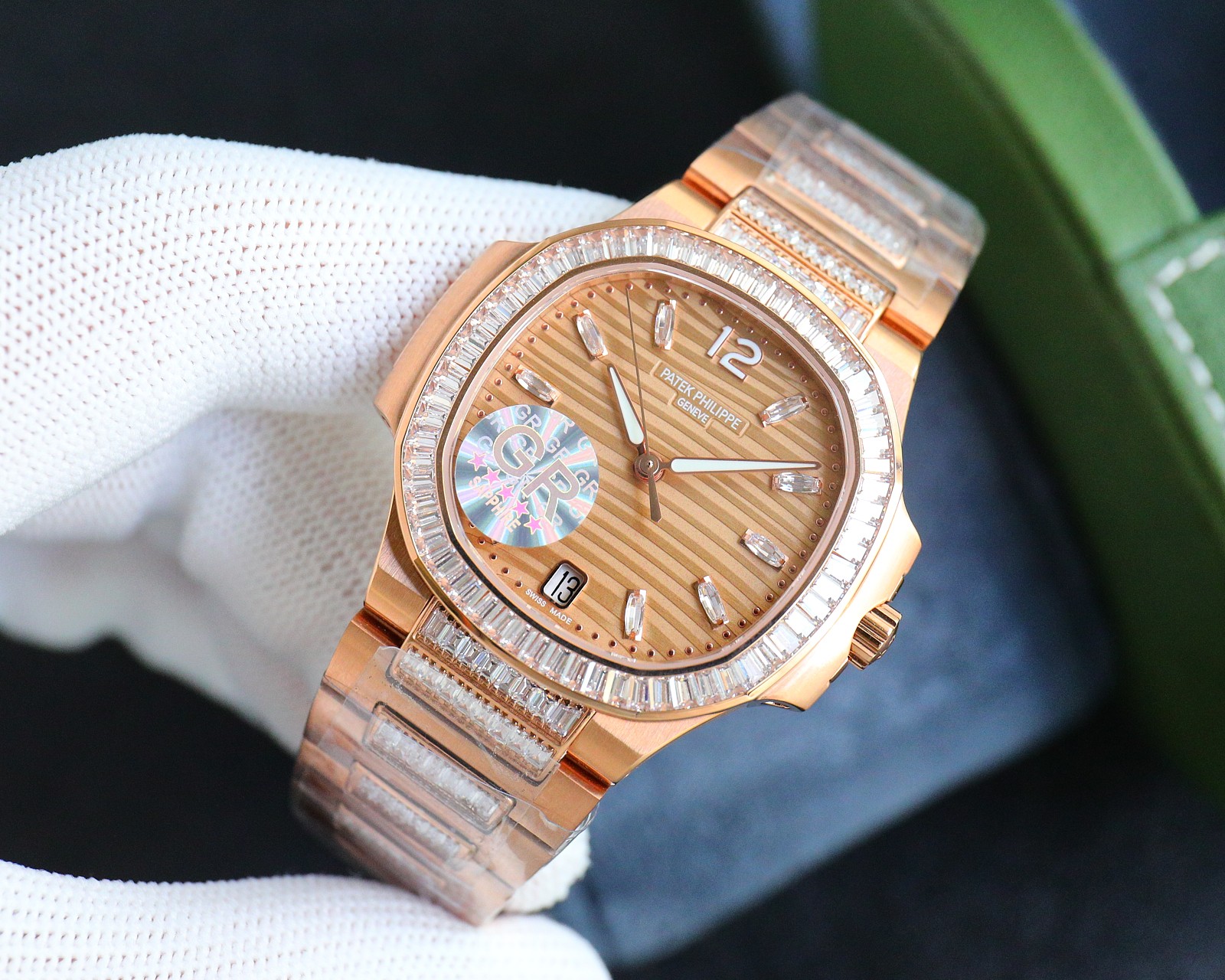 Patek Philippe 7014 Women's Nautilus Limited Edition Series Watch