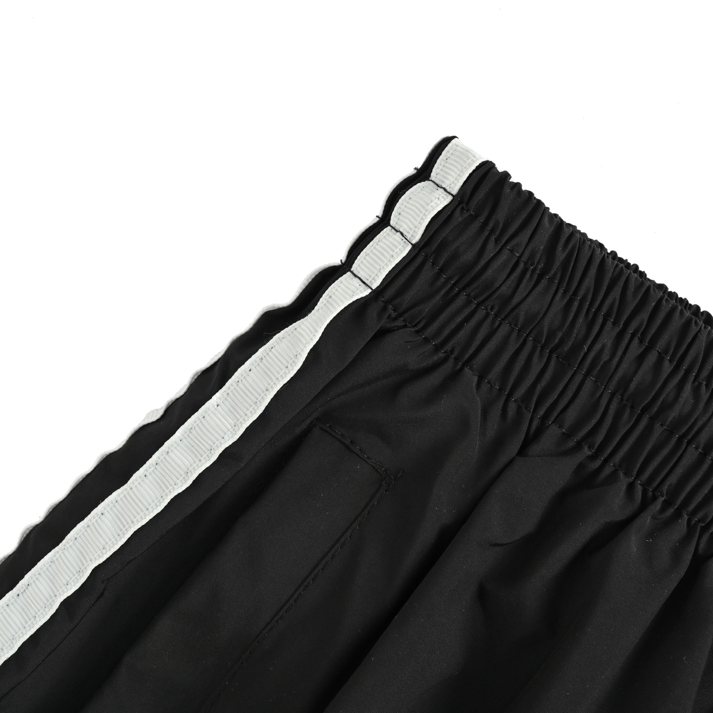 Balenciaga & Adidas co-branded embroidered trefoil shorts