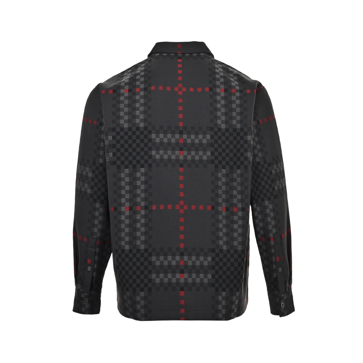 Burberry 24Fw pixel wool blend Harrington jacket