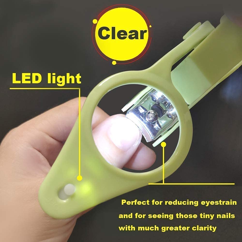 LED lamp professional nail scissors[BUY 1 GET 1 FREE]
