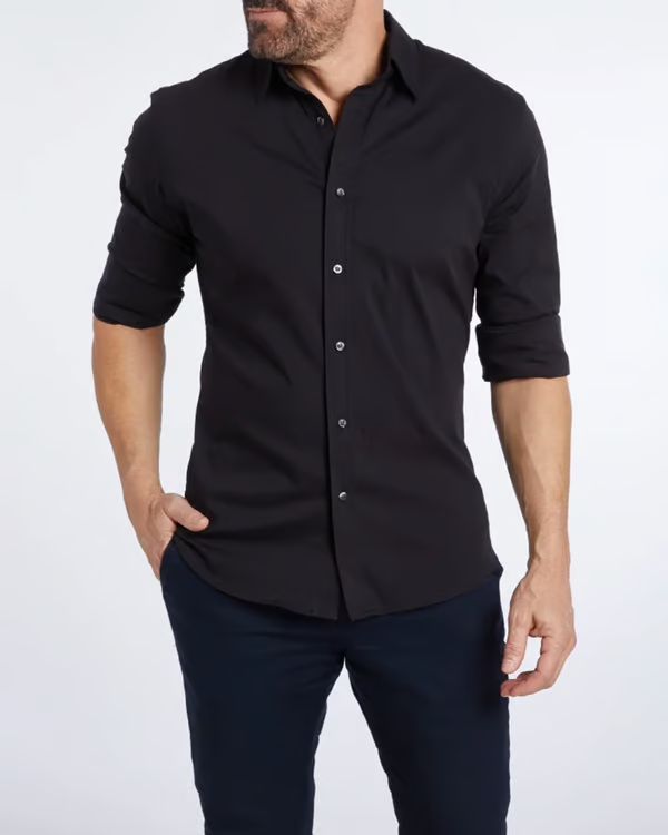 🔥 Last Day 70% OFF 🔥Oxford Stretch Zip Shirt (Buy 2 Free Shipping)