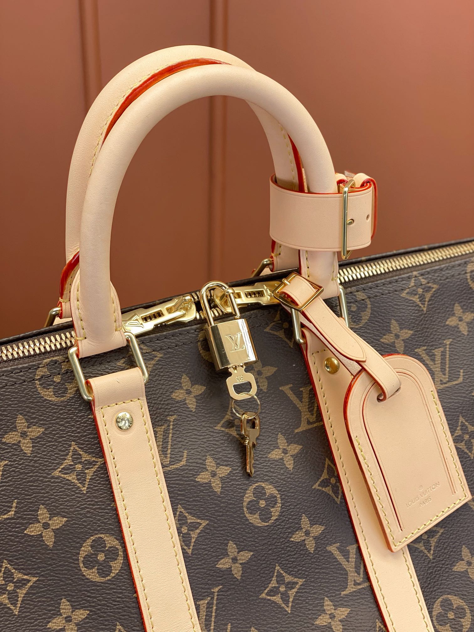 Louis Vuitton KEEPALL BANDOULIÈRE 45 Travel Bag M41418