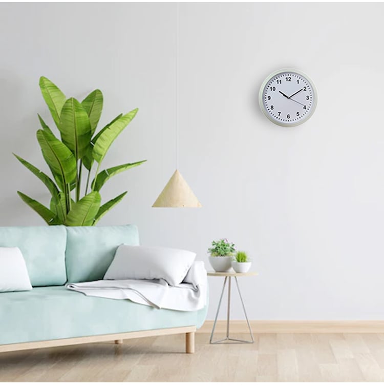 Safe Creative Wall Clock(Without battery)