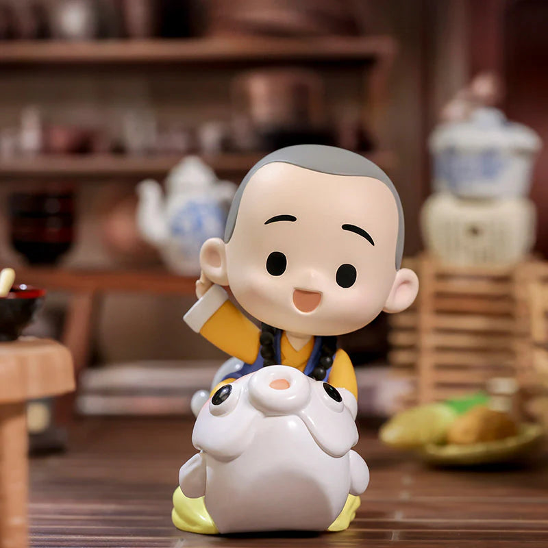 POP MART The Little Monk Yichan Chinese Delicacy Series [1 Blind Box]