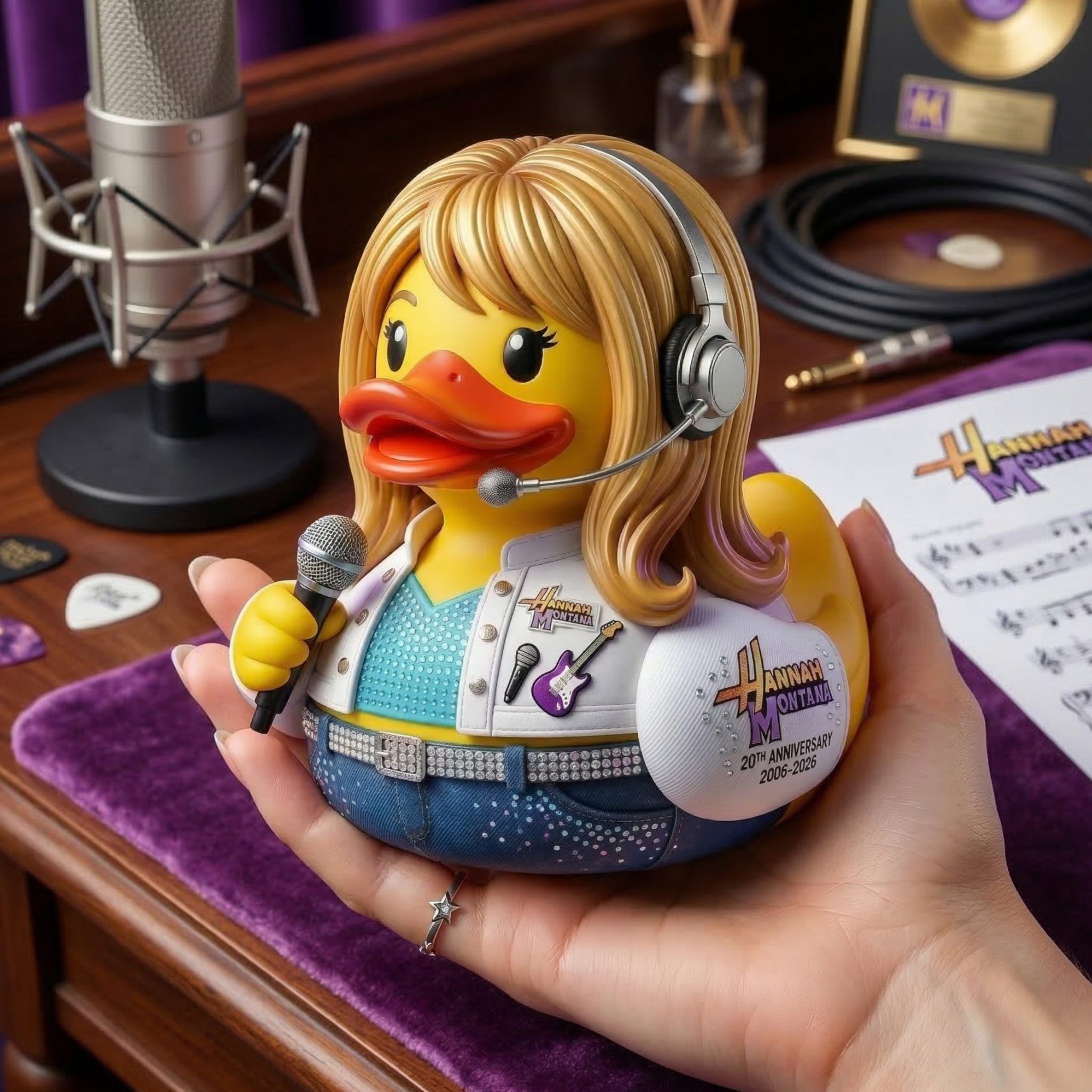 Hannah Montana 20th Anniversary Collector Edition Duck