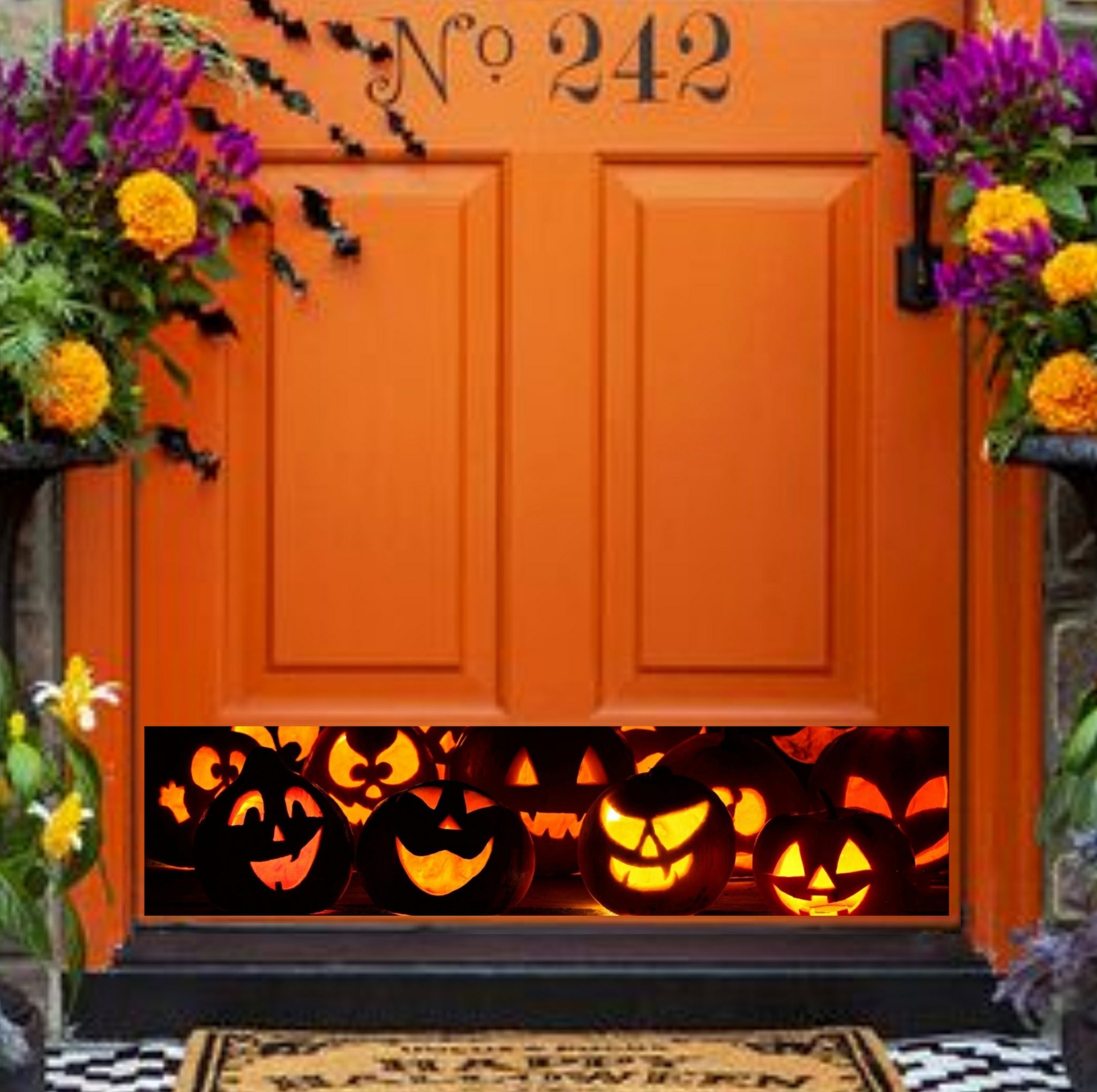 🎅2024 Christmas Promos🔥Deck the Door Decor | Rubber Magnetic Kick Plates | 8