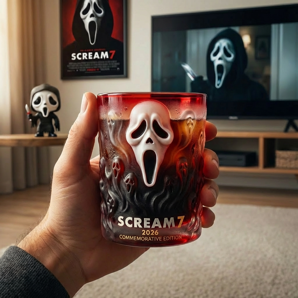Scream 7 (2026) Commemorative Edition Glass
