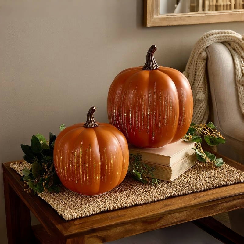 🏆Flash Sale⚡Illuminated Starry Night Glass Pumpkins