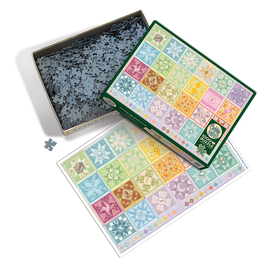 Star Quilt Seasons | 1000 Piece