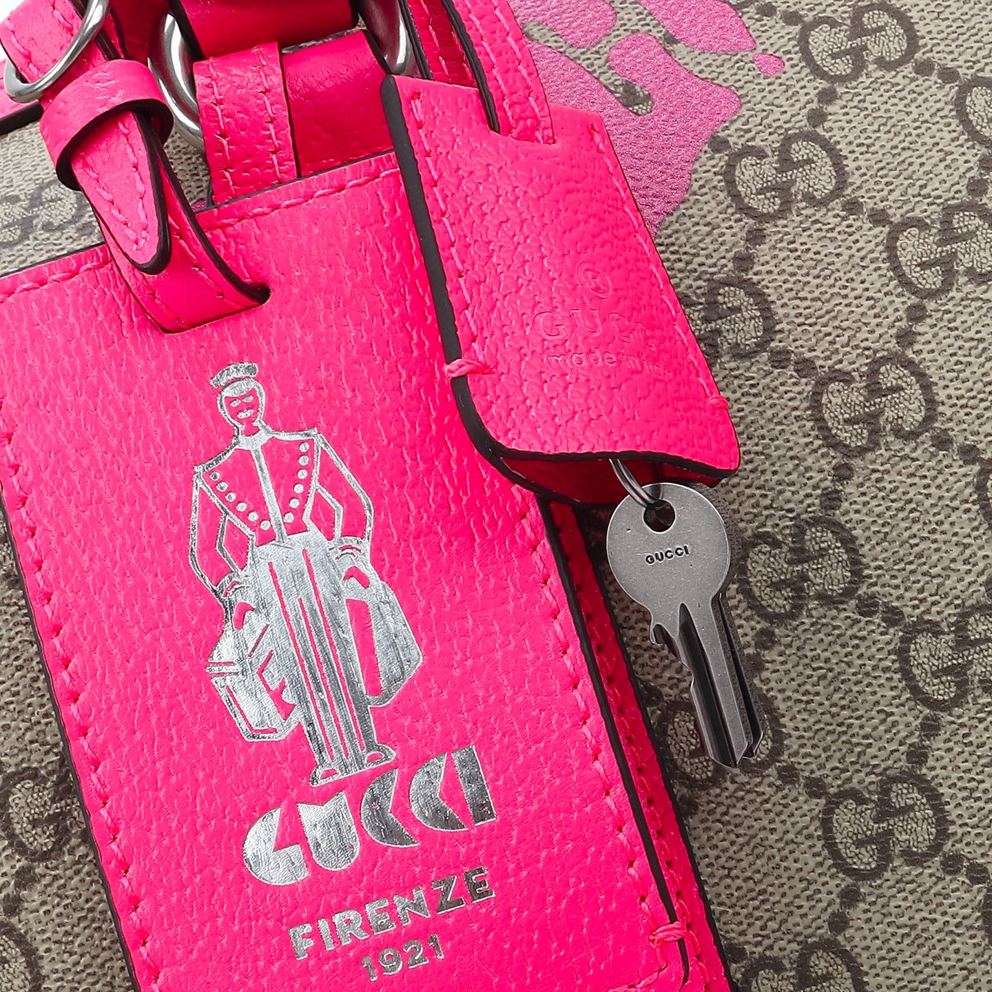 Gucci Medium duffle bag with print ‎834962 FAEQD 9763