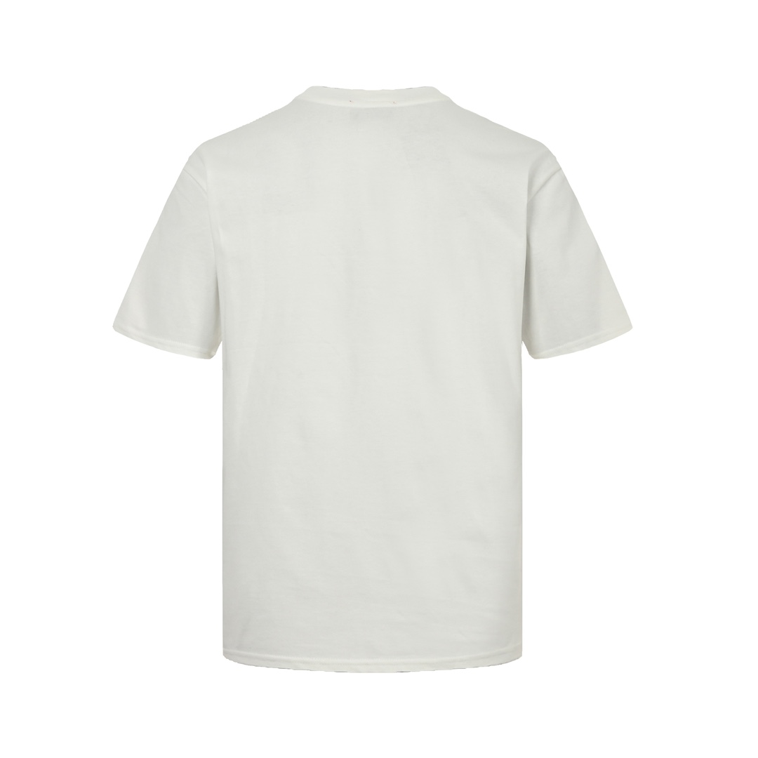 Gucci 24ss flame double G embroidered short sleeve