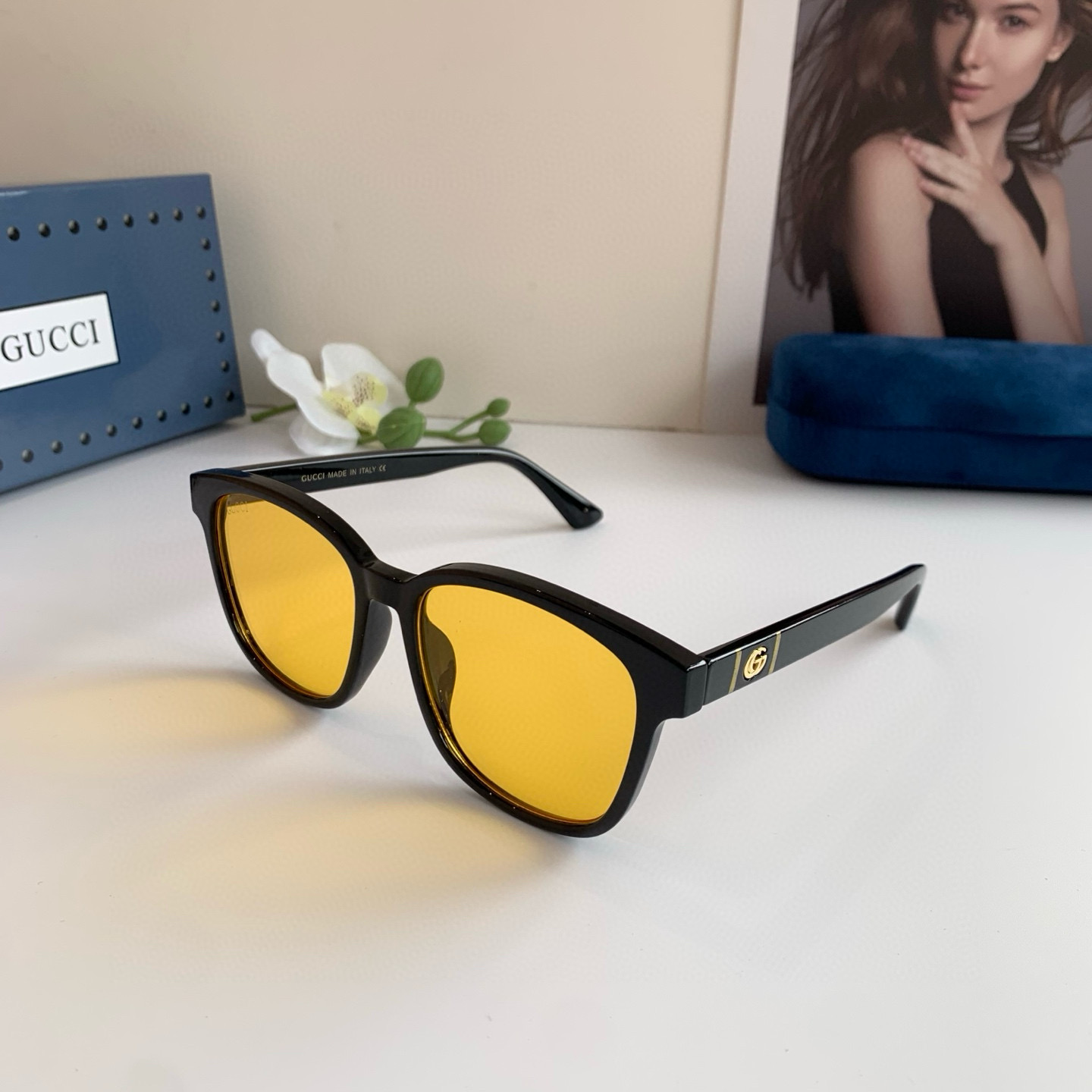 Gucci Round Frame Sunglasses