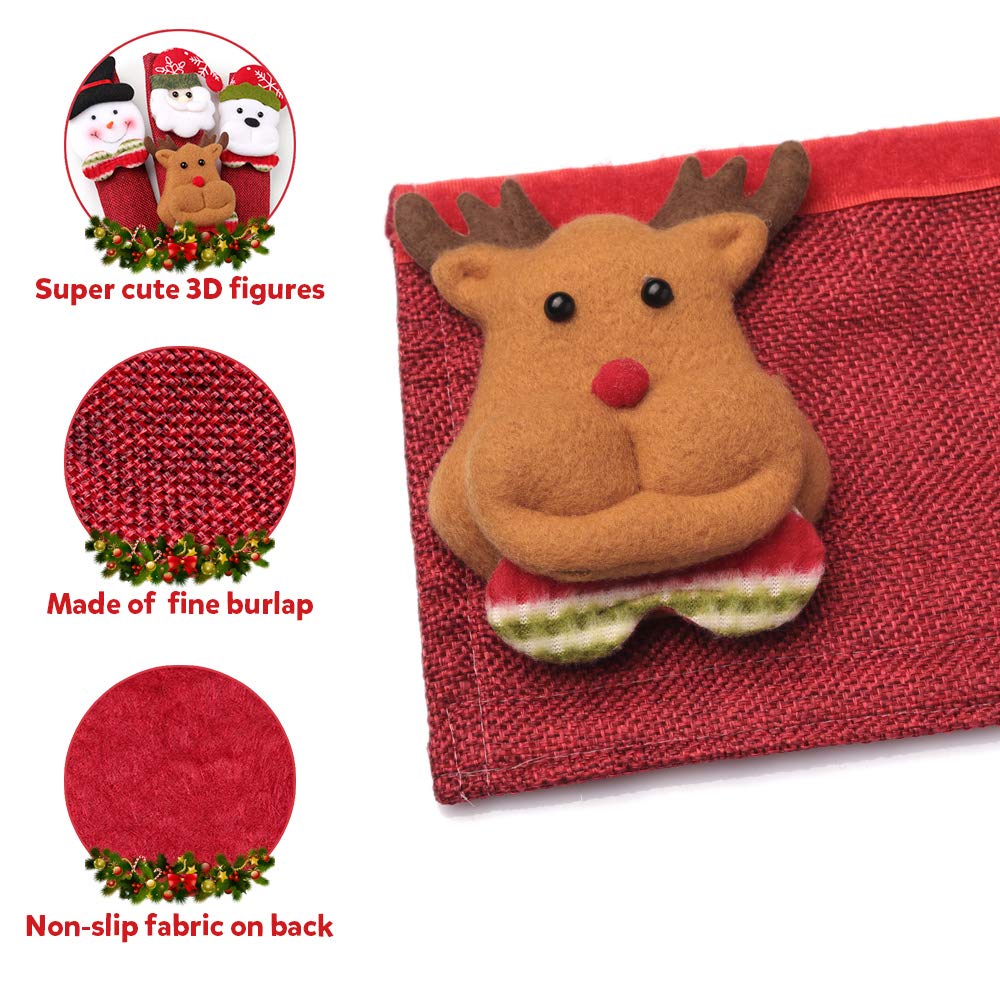 (🔥Christmas Hot Sale-50% OFF)Christmas Kitchen Handle Door Covers