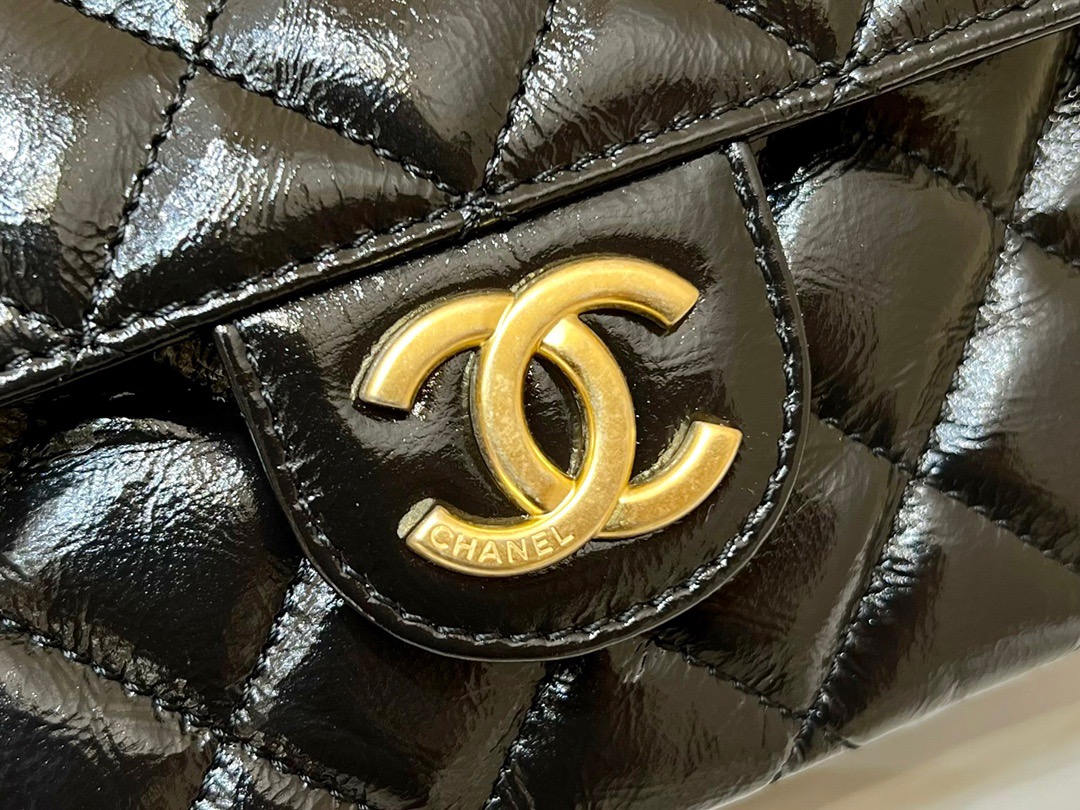 Chanel 23P Spring/Summer Series No. 5 Gold Coin Hobo Hippie Bag 3710