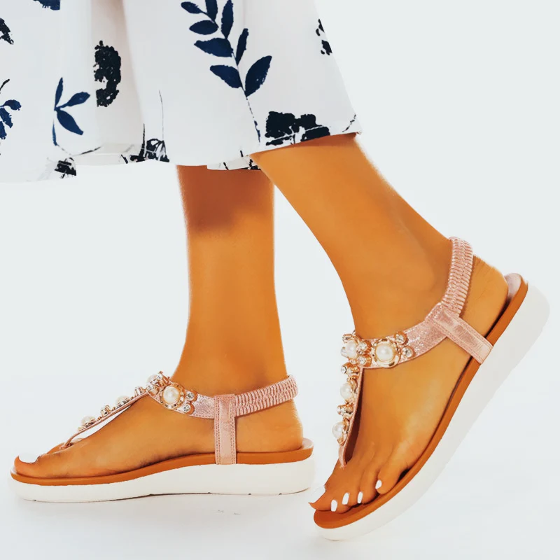 Comfortable Pearl On Cloud Sandals