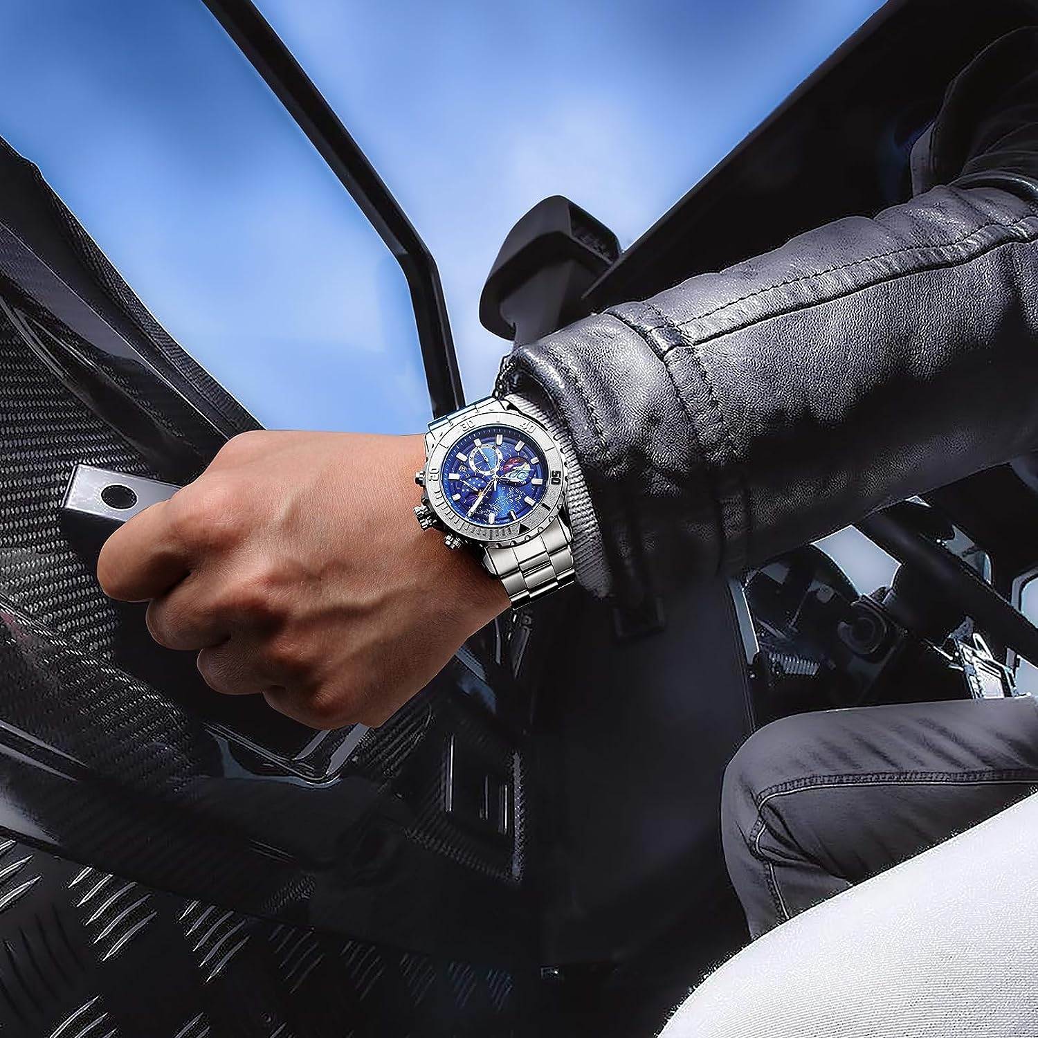 FK131 FEICE Watch Stunning Starry Sky Design