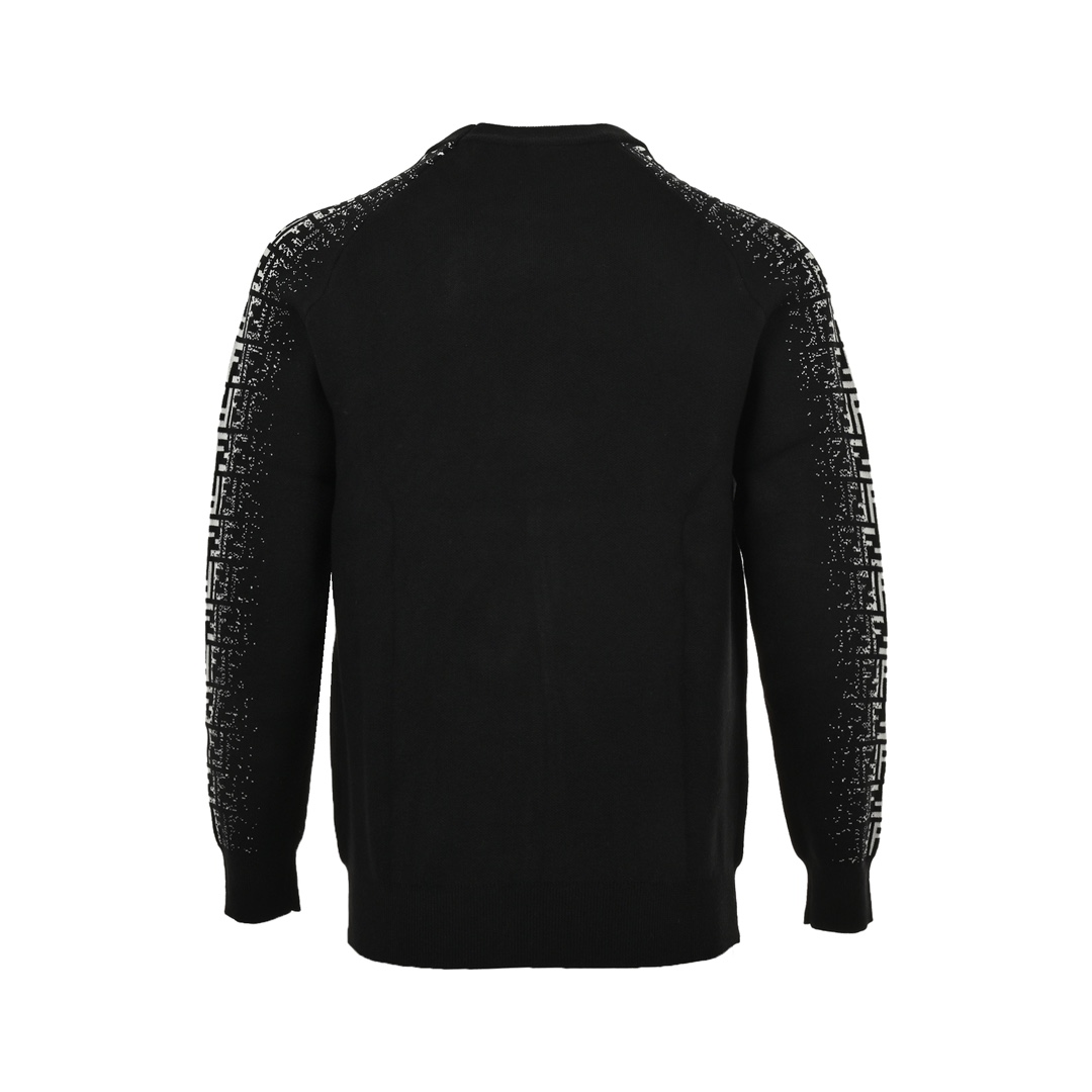 Fendi 24Fw arm gradient FF jacquard knit sweater