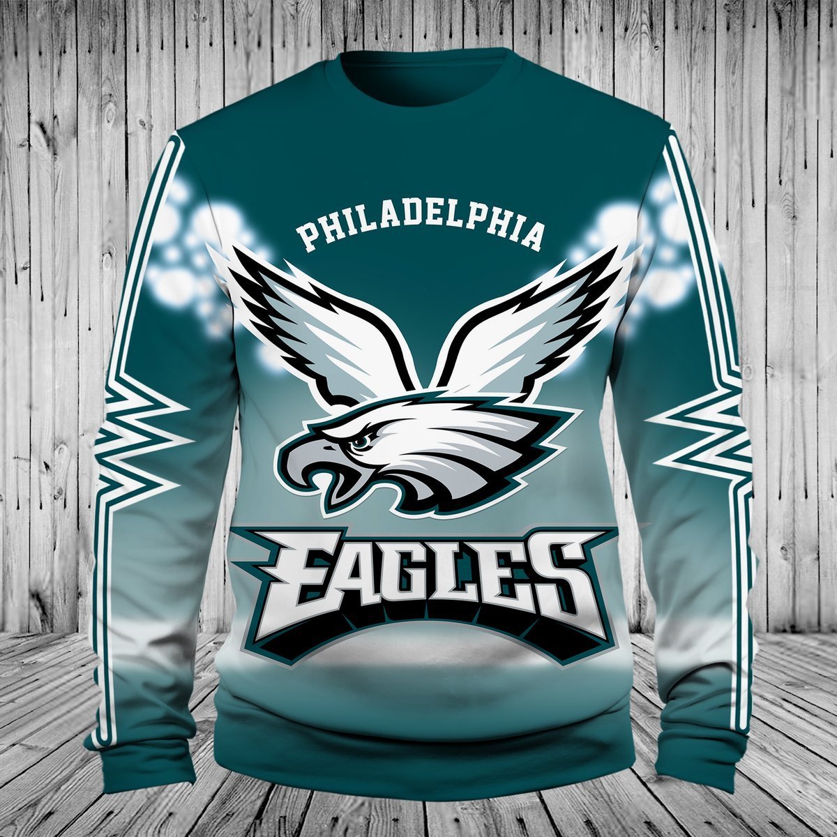 EAGLES HOODIE 3D 40