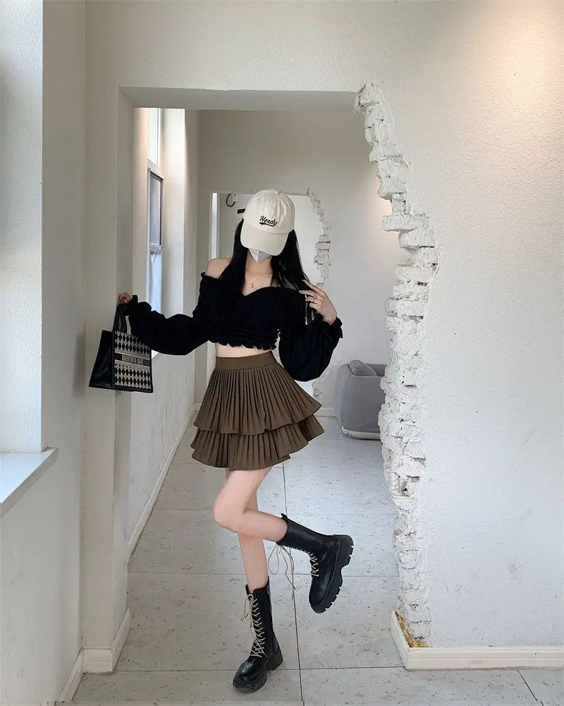 Sweet Layered Cake Skort