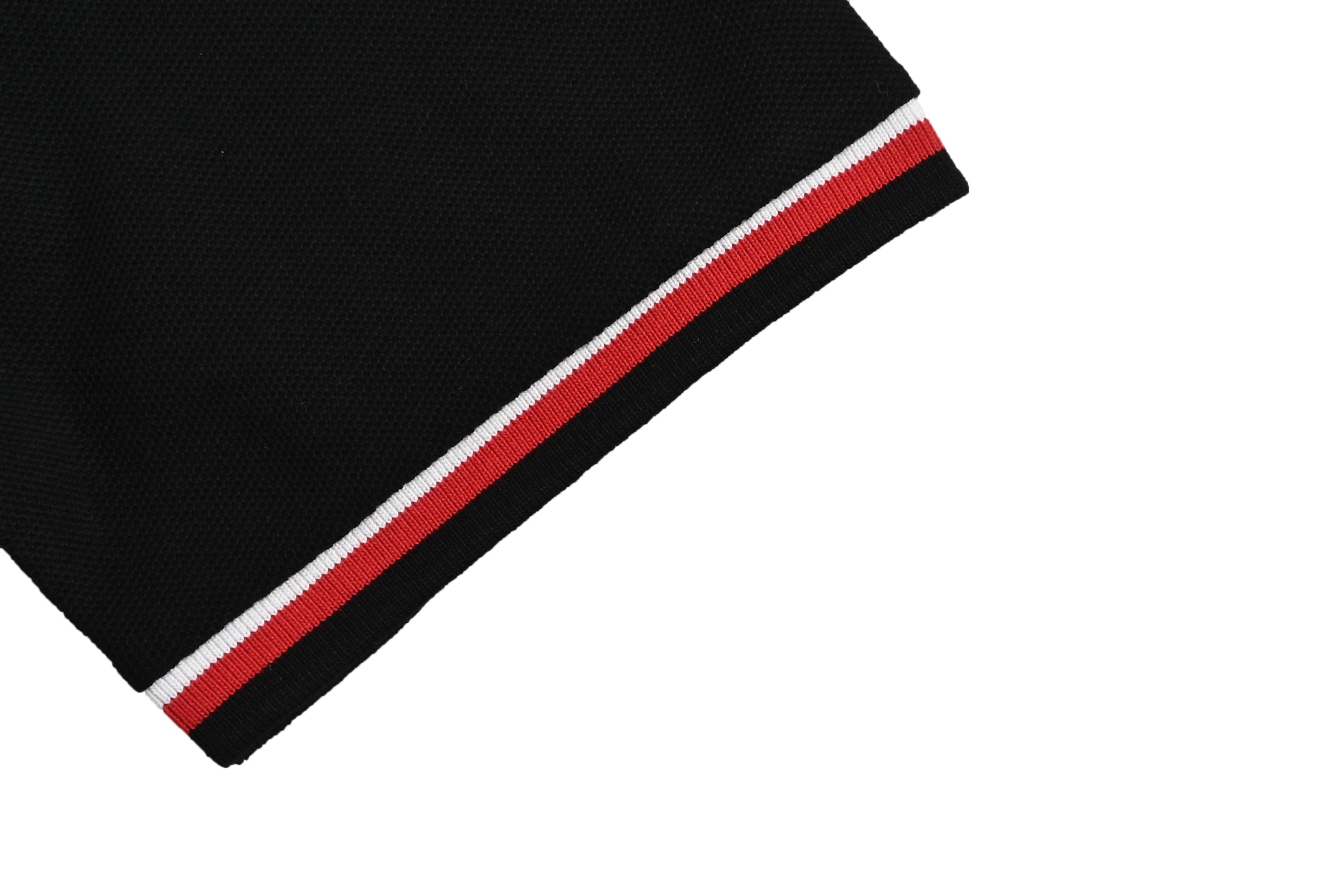 Burberry classic black and red striped Polo short sleeve