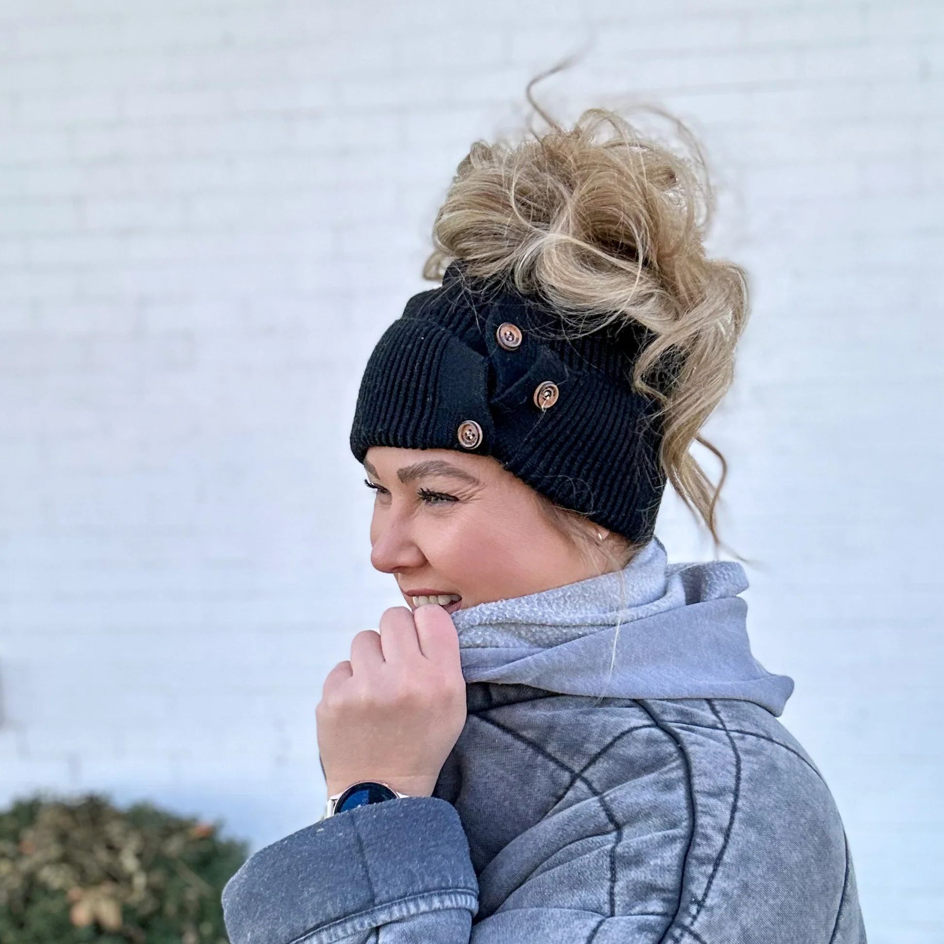 🔥Black Friday Flash Sale - 49% OFF🔥Button Up Beanie🔥BUY 2 FREE SHIPPING