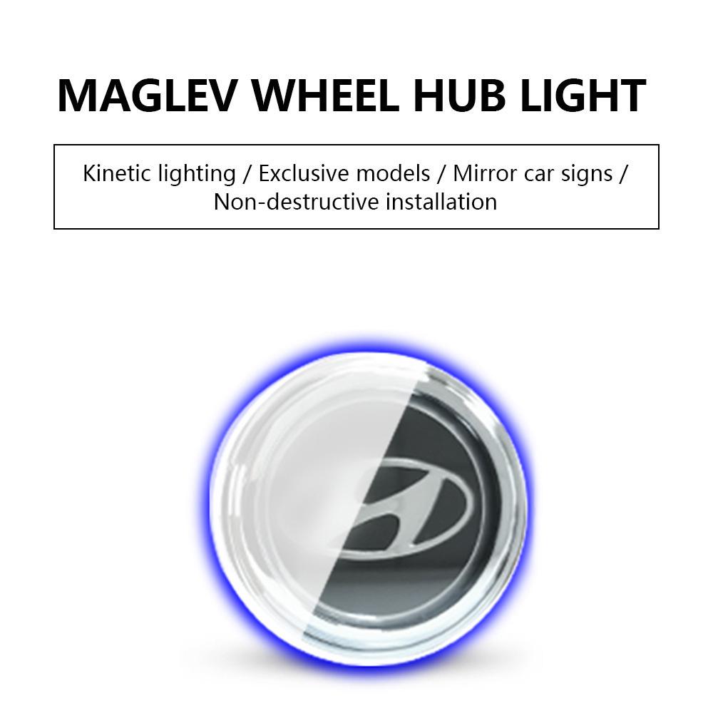 🔥Magnetic Suspension LED Floating Wheel Cap 2022 Version 1PC